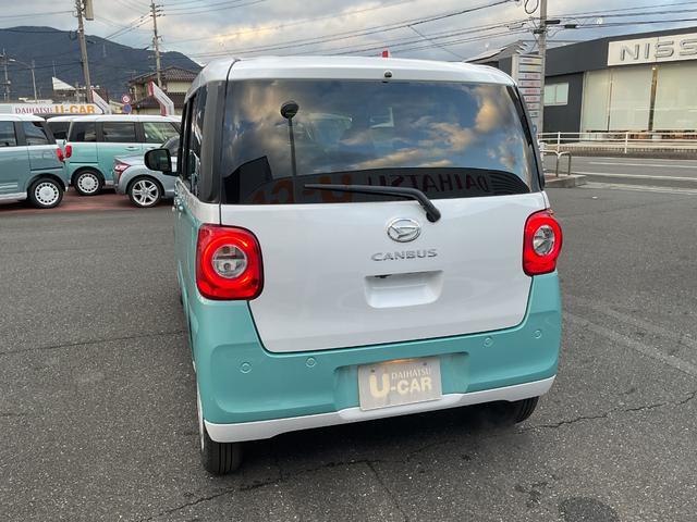 ムーヴキャンバスストライプスG衝突回避支援機能 電動パーキングブレーキ キーフリー 両側パワースライドドア(福岡県)の中古車