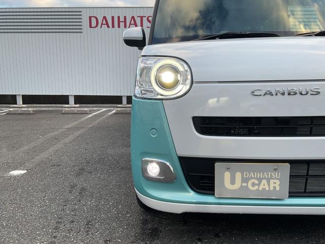 ムーヴキャンバスストライプスG衝突回避支援機能 電動パーキングブレーキ キーフリー 両側パワースライドドア(福岡県)の中古車