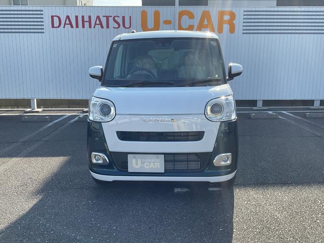 ムーヴキャンバスストライプスＧ衝突回避支援機能　両側パワースライドドア　電動パーキングブレーキ　キーフリー（福岡県）の中古車