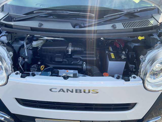 ムーヴキャンバスストライプスＧ衝突回避支援機能　両側パワースライドドア　電動パーキングブレーキ　キーフリー（福岡県）の中古車