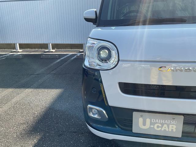 ムーヴキャンバスストライプスＧ衝突回避支援機能　両側パワースライドドア　電動パーキングブレーキ　キーフリー（福岡県）の中古車