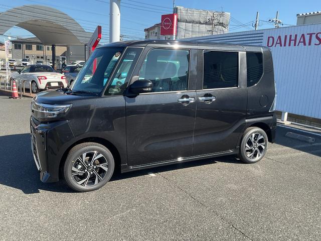 タントカスタムＸリミテッド衝突回避支援ブレーキ・ＬＥＤヘッドライト・両側電動スライドドア（福岡県）の中古車