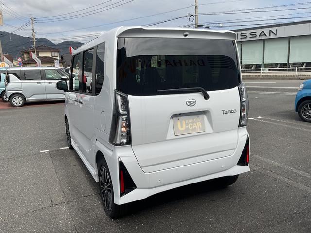 タントカスタムRS両側電動スライドドア・衝突回避支援ブレーキ(福岡県)の中古車