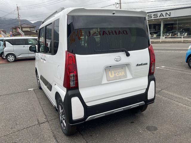 タントファンクロスリミテッド衝突回避支援機能　電動パーキングブレーキ　両側パワースライドドア（福岡県）の中古車
