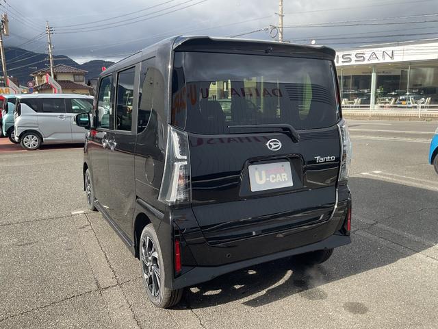 タントカスタムＸリミテッド衝突回避支援機能　電動パーキングブレーキ　両側パワースライドドア（福岡県）の中古車
