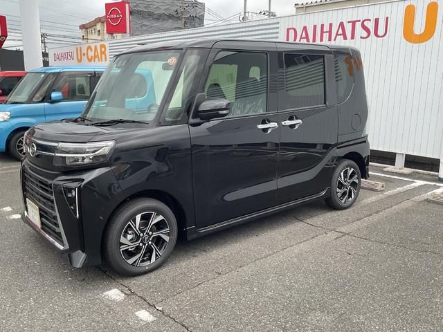 タントカスタムＸリミテッド衝突回避支援機能　電動パーキングブレーキ　両側パワースライドドア（福岡県）の中古車