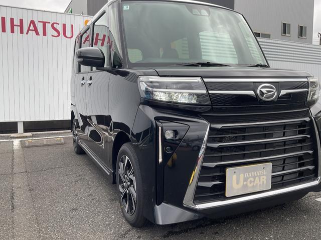 タントカスタムＸリミテッド衝突回避支援機能　電動パーキングブレーキ　両側パワースライドドア（福岡県）の中古車