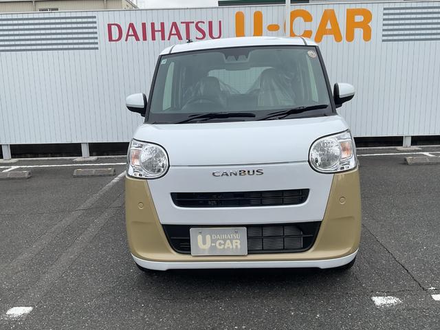 ムーヴキャンバスストライプスＸ衝突回避支援機能　電動パーキングブレーキ　両側パワースライドドア（福岡県）の中古車