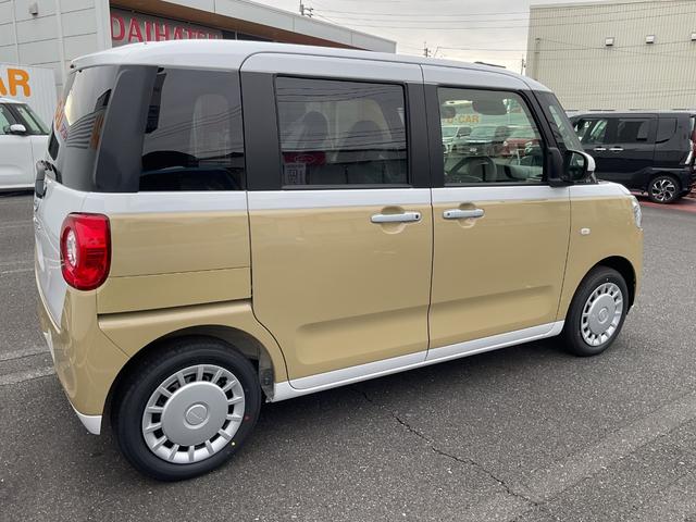 ムーヴキャンバスストライプスＸ衝突回避支援機能　電動パーキングブレーキ　両側パワースライドドア（福岡県）の中古車