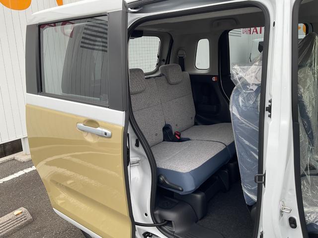 ムーヴキャンバスストライプスＸ衝突回避支援機能　電動パーキングブレーキ　両側パワースライドドア（福岡県）の中古車