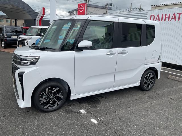 タントカスタムXリミテッド両側電動スライドドア・衝突回避支援ブレーキ(福岡県)の中古車