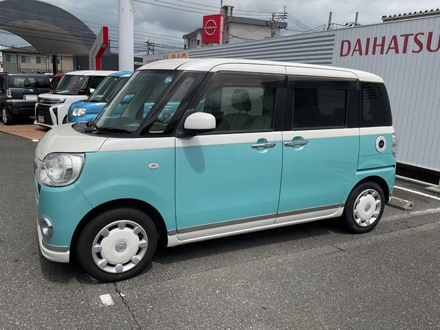 ムーヴキャンバスＧメイクアップ　ＳＡIII衝突回避支援機能　キーフリー（福岡県）の中古車