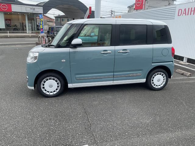 ムーヴキャンバスストライプスＧ衝突回避支援機能　電動パーキングブレーキ　両側パワースライドドア（福岡県）の中古車