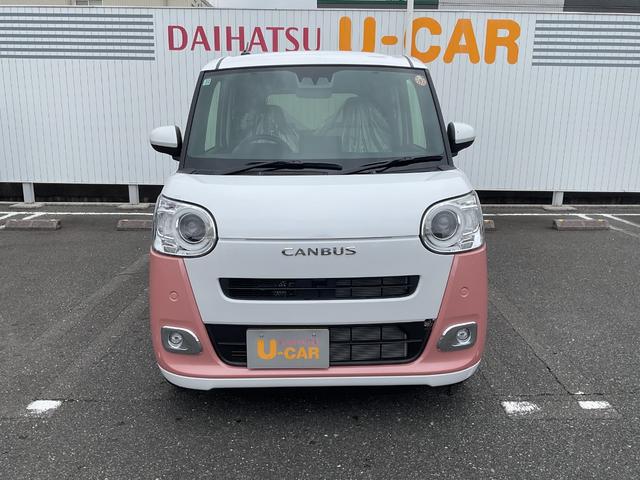 ムーヴキャンバスストライプスＧ衝突回避支援機能　電動パーキングブレーキ（福岡県）の中古車