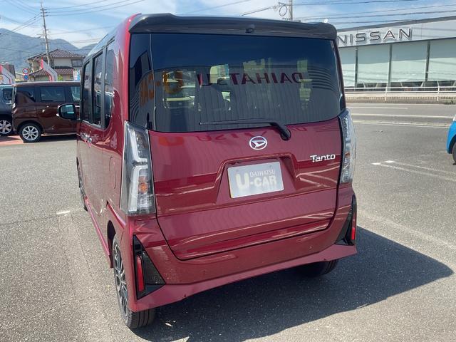 タントカスタムRS両側電動スライドドア・衝突回避支援ブレーキ・LEDヘッドライト(福岡県)の中古車