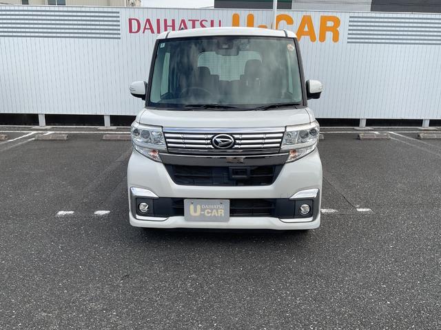 タント 中古車 カスタムＸ　ＳＡＩＩ衝突回避支援機能　キーフリー