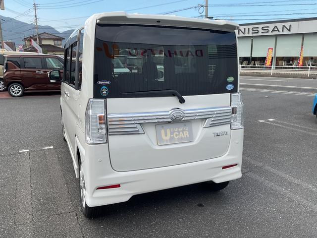 タント 中古車 カスタムＸ　ＳＡＩＩ衝突回避支援機能　キーフリー