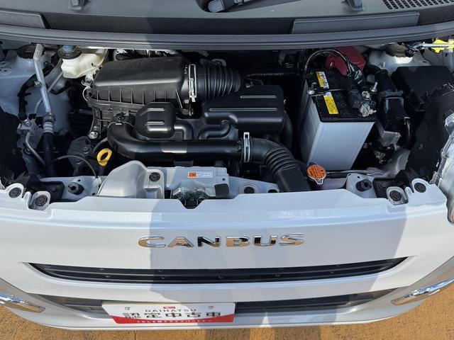 ムーヴキャンバスストライプスＧ令和５年式　衝突低減ブレーキ　弊社デモカーＵＰ車　オーディオレス　シートヒーター（福岡県）の中古車