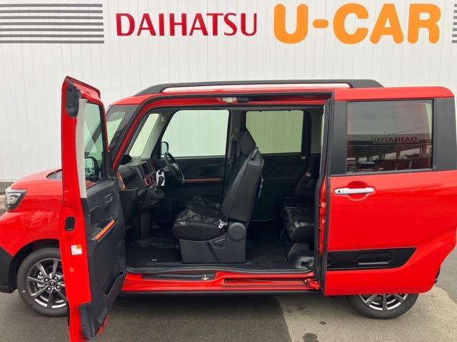 タントファンクロス両側電動スライドドア・プッシュボタンスタート・ステアリングスイッチ・オートエアコン・キーフリーシステム・シートヒーター・バックカメラ対応・アルミホイール・パワーウィンドウ（佐賀県）の中古車