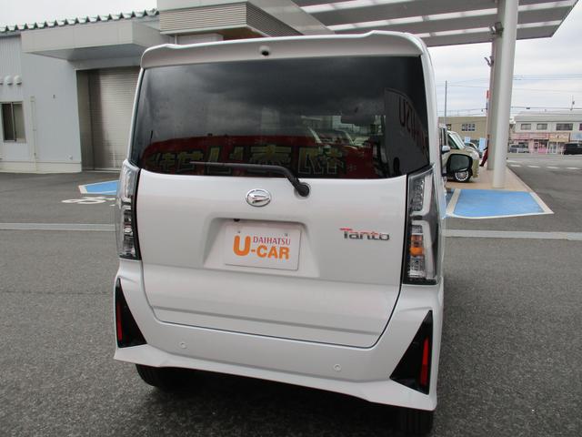 タントカスタムＲＳＲ６年式　届出済み未使用車　４ｋｍ　両側パワースライドドア　キーフリー（福岡県）の中古車