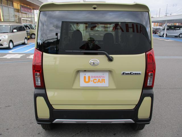 タントファンクロスＲ７年式　届出済み未使用車　５ｋｍ（福岡県）の中古車