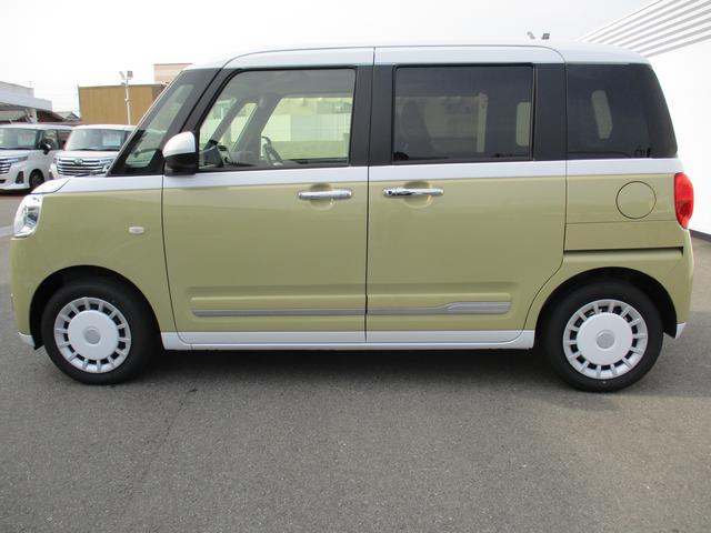 ムーヴキャンバスストライプスGR6年式・プッシュボタンスタート・両側パワースライドドア(福岡県)の中古車