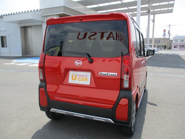 タントファンクロスターボＲ６年式　社有車ＵＰ　キーフリー　パワースライドドア　５０ｋｍ（福岡県）の中古車