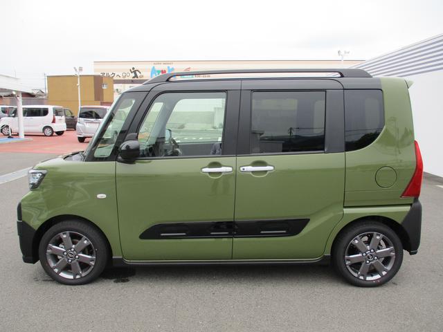 タントファンクロスターボＲ６年式　ＬＥＤヘッドライト　両側電動スライドドア　２７３ｋｍ（福岡県）の中古車