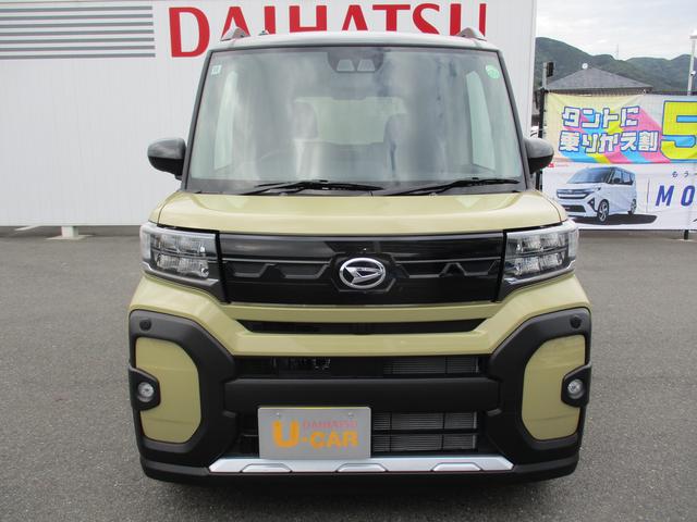 タントファンクロスターボ両側パワースライドドア　キーフリー　電動パーキングブレーキ　１０９ｋｍ（福岡県）の中古車