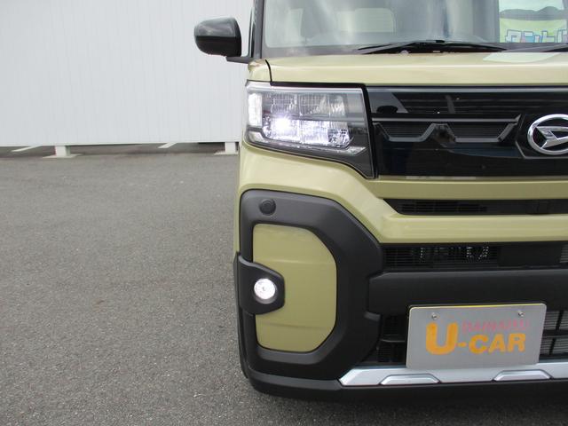 タントファンクロスターボ両側パワースライドドア　キーフリー　電動パーキングブレーキ　１０９ｋｍ（福岡県）の中古車