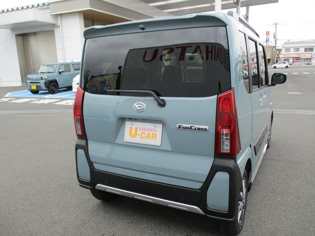 タントファンクロスＲ６年式　社有車ＵＰ　左右パワースライドドア　キーフリー　１，０５３ｋｍ（福岡県）の中古車