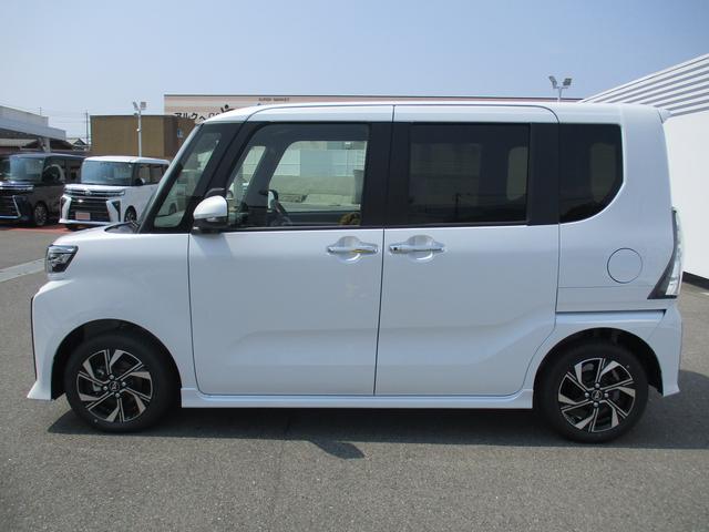 タントカスタムＸＲ６年式　両側電動スライドドア　届け出済み未使用車　３ｋｍ（福岡県）の中古車