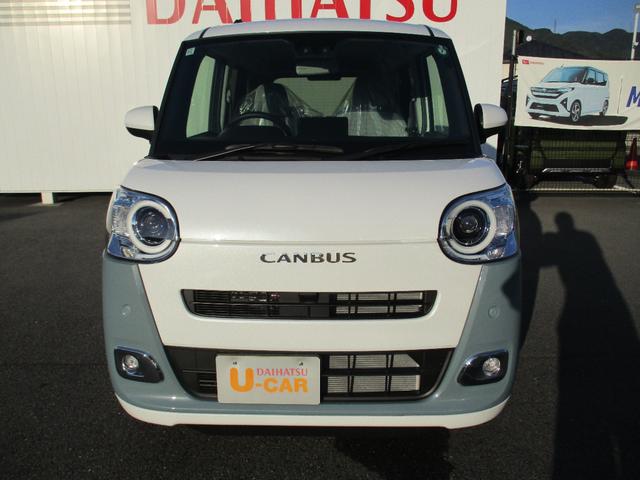 ムーヴキャンバスストライプスGR6年式・両側パワースライドドア・LEDヘッドライト(福岡県)の中古車