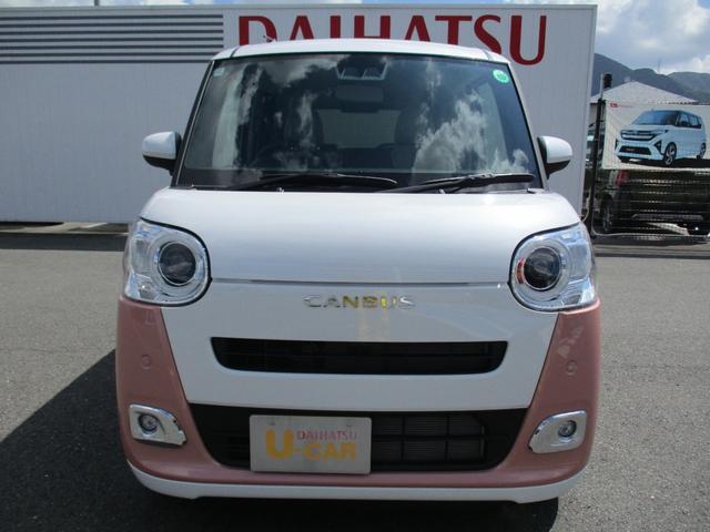 ムーヴキャンバスストライプスＧＲ６年式・ＬＥＤヘッドライト・両側パワースライドドア（福岡県）の中古車
