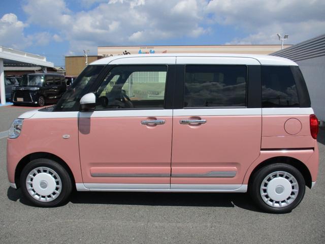 ムーヴキャンバスストライプスＧＲ６年式・ＬＥＤヘッドライト・両側パワースライドドア（福岡県）の中古車