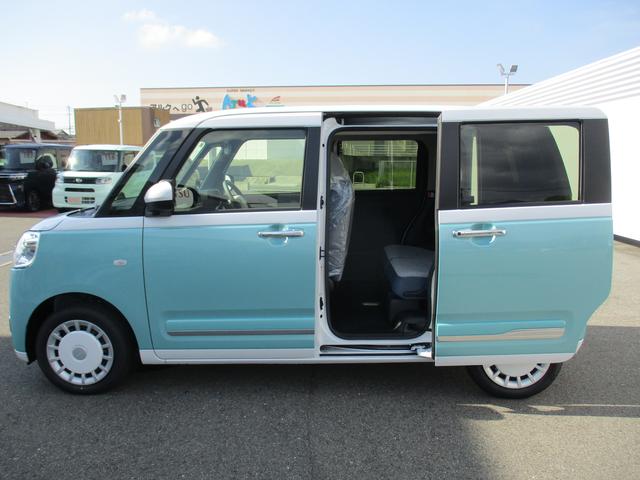 ムーヴキャンバスストライプスGR6年式 届出済み未使用車 両側パワースライドドア 2km(福岡県)の中古車