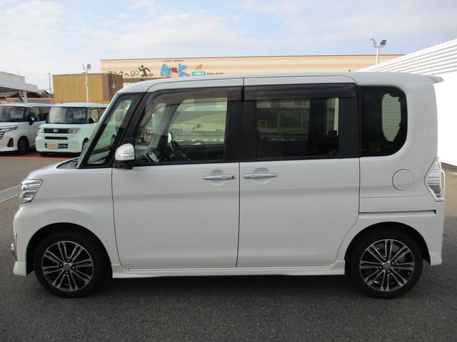 タントカスタムＲＳ　トップエディションＳＡＨ２７年式　８インチナビ　ドラレコ　ＥＴＣ　両側パワースライドドア　４３．１６２ｋｍ（福岡県）の中古車
