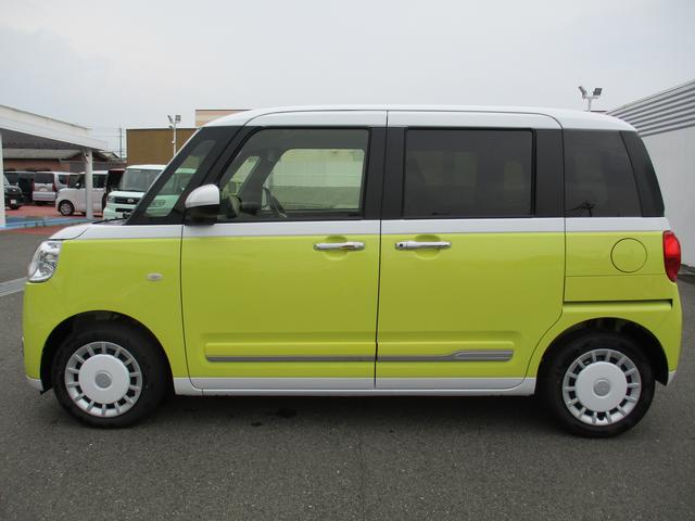 ムーヴキャンバスストライプスＧターボＲ７年式　試乗車ＵＰ　９インチディスプレイオーディオ　１０３ｋｍ（福岡県）の中古車