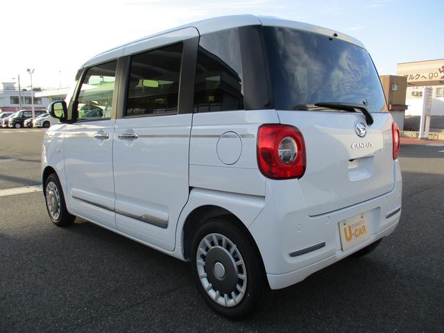 ムーヴキャンバスセオリーGR7年式 試乗車上がり 162km(福岡県)の中古車