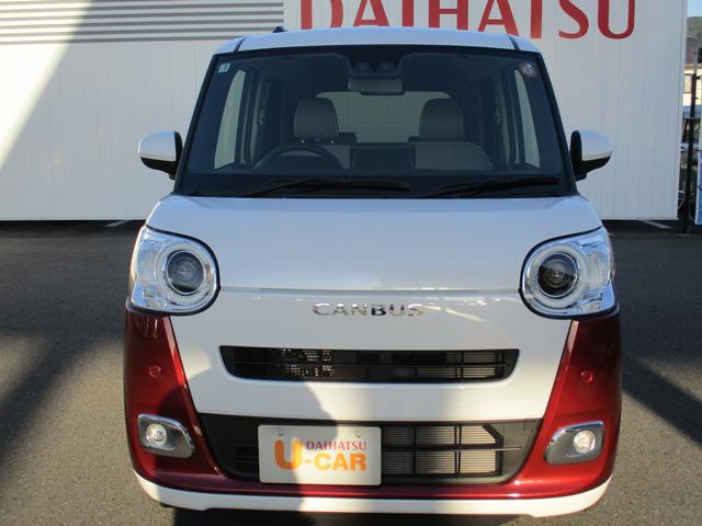 ムーヴキャンバスストライプスGターボR7年式 9インチディスプレイオーディオ バックモニター 2.704km(福岡県)の中古車