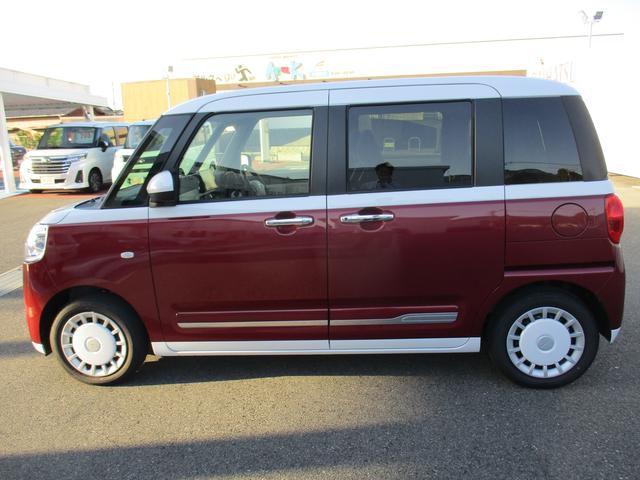 ムーヴキャンバスストライプスGターボR7年式 9インチディスプレイオーディオ バックモニター 2.704km(福岡県)の中古車