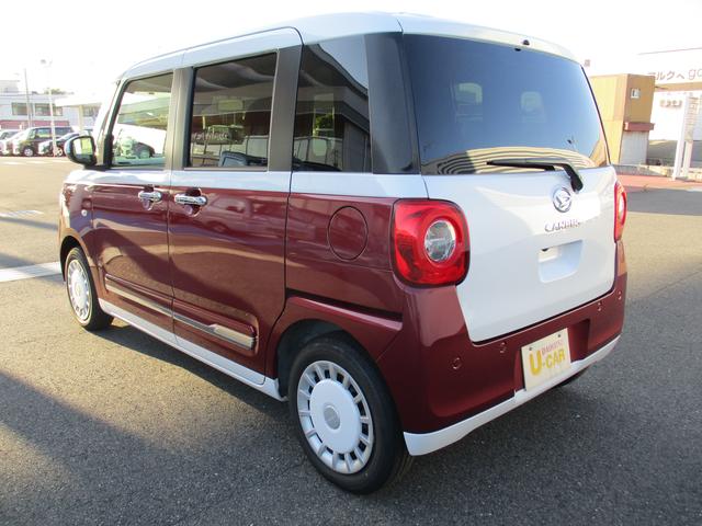 ムーヴキャンバスストライプスGターボR7年式 9インチディスプレイオーディオ バックモニター 2.704km(福岡県)の中古車