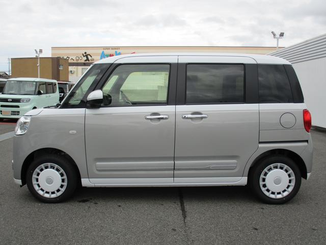 ムーヴキャンバスストライプスＧＲ７年式　届け出済み未使用車　キーフリー　１ｋｍ（福岡県）の中古車