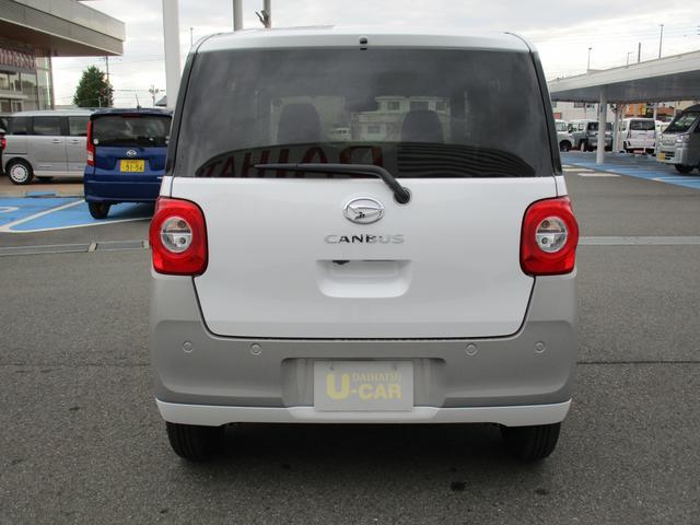 ムーヴキャンバスストライプスＧＲ７年式　届け出済み未使用車　キーフリー　１ｋｍ（福岡県）の中古車