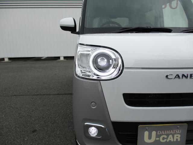 ムーヴキャンバスストライプスＧＲ７年式　届け出済み未使用車　キーフリー　１ｋｍ（福岡県）の中古車