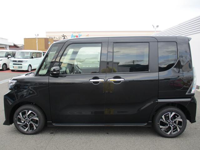 タントカスタムＸリミテッド両側電動スライドドア　ＬＥＤヘッドライト　届け出済み未使用車　４ｋｍ（福岡県）の中古車