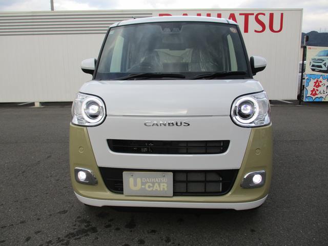 ムーヴキャンバスストライプスＧＲ７年式　届出済み未使用車　ディスプレイオーディオ　２ｋｍ（福岡県）の中古車
