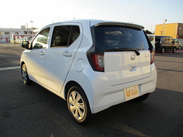 ミライースＸ　ＳＡIIIＲ７年式　届出済み未使用車　キーレス　２ｋｍ（福岡県）の中古車