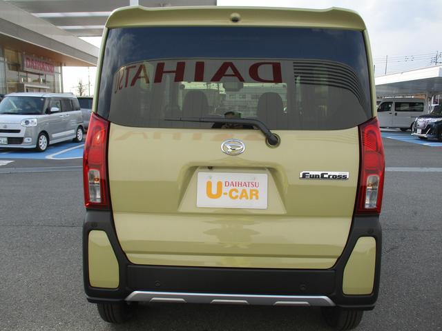 タントファンクロスR7年式 届出済み未使用車 両側パワースライドドア 4km(福岡県)の中古車