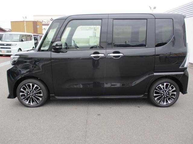 タントカスタムＲＳＲ７年式　届出済み未使用車　ターボ車　両側パワースライドドア　３ｋｍ（福岡県）の中古車